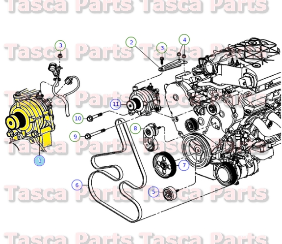 Alternator for 2006 chrysler pacifica #4