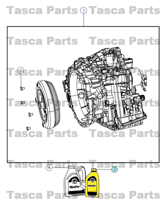 NEW OEM 1 QUART AUTOMATIC TRANSMISSION FLUID DODGE CALIBER JEEP COMPASS