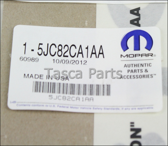 BRAND NEW OEM MOPAR SILVER RUBICON HOOD DECAL 2007-13 JEEP WRANGLER #5JC82CA1AA