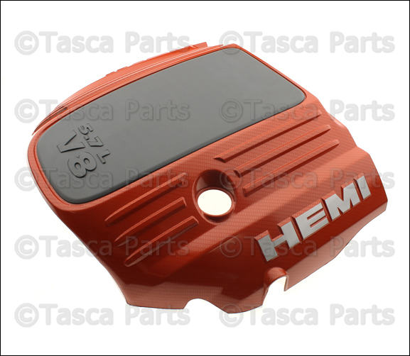 NEW OEM HEMI ORANGE ENGINE COVER DODGE CHARGER CHALLENGER CHRYSLER 300