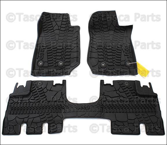 Jeep wrangler rubber car mats #5