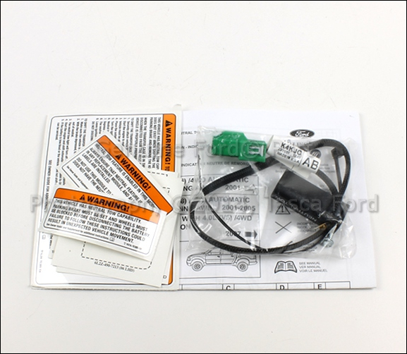 BRAND NEW OEM NEUTRAL TOWING KIT FORD EXPLORER & SPORT TRAC 2WD 1L2Z