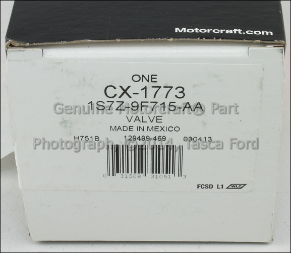 NEW OEM IDLE AIR CONTROL VALVE 20012011 FORD FOCUS RANGER 1S7Z9F715
