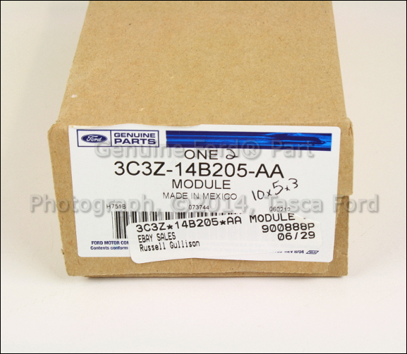 OEM GEM SHIFT CONTROL MODULE 2003 FORD F250 F350 F450 F550 EXCURSION