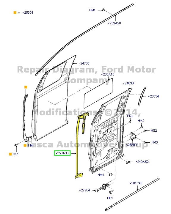 BRAND NEW REAR LH SIDE DOOR WEATHERSTRIP SEAL 20042013 FORD F150 eBay
