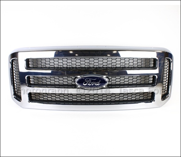  Chrome Front Grille 2006 07 Ford F250 F350 F450 F550 Super Duty