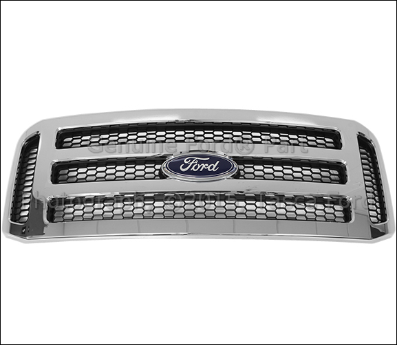 Brand New Oem Harley Davidson Grille Ford F250 F350 2005 2007 6c3z 8200 Da Ebay