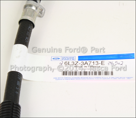 NEW OEM POWER STEERING GEAR TO COOLER HOSE 20052008 FORD F150 6L3Z