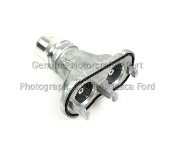 NEW OEM THERMOSTAT HOUSING 20082010 FORD F250 F350 F450 F550 SD 6.4L