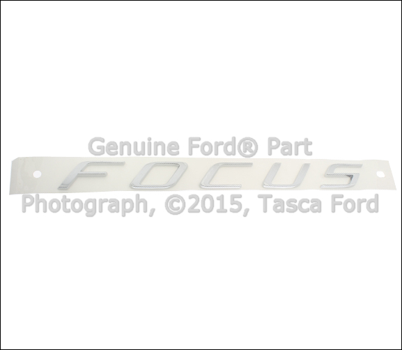 BRAND NEW FORD FOCUS OEM NAME PLATE EMBLEM #8S4Z-5442528-AA