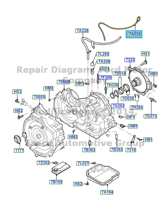 NEW OEM TRANSMISSION FLUID LEVEL DIPSTICK INDICATOR FORD FOCUS & TRANSIT CONNECT eBay