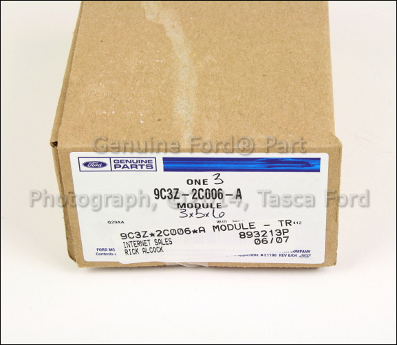 NEW OEM TRAILER BRAKE CONTROLLER 20092010 FORD F250 F350 F450 F550