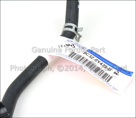 NEW OEM COOLANT OVERFLOW TANK 20082010 FORD F250 F350 F450 F550 6.4L