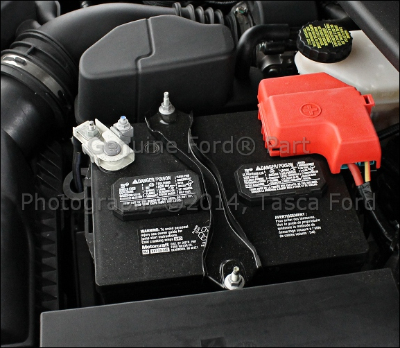 NEW OEM BATTERY HOLD DOWN CLAMP 2009-2015 FORD LINCOLN MERCURY #AG1Z-10756-B