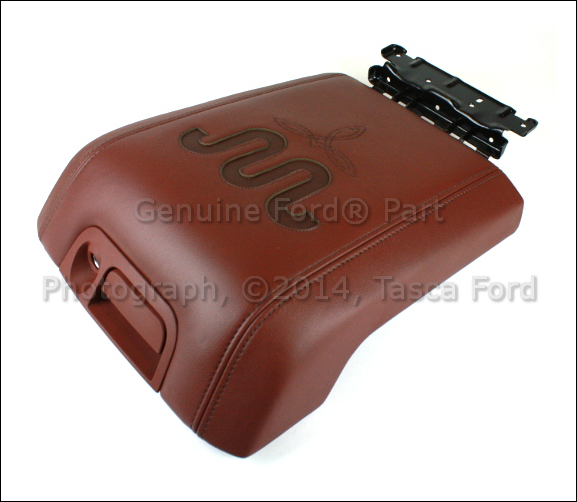NEW OEM KING RANCH RED CENTER CONSOLE LID DOOR 201113 FORD F250 F350 F450 F550 eBay