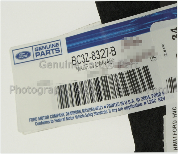 NEW OEM LOWER RADIATOR AIR DEFLECTOR 20112015 FORD F250 F350 F450 F550