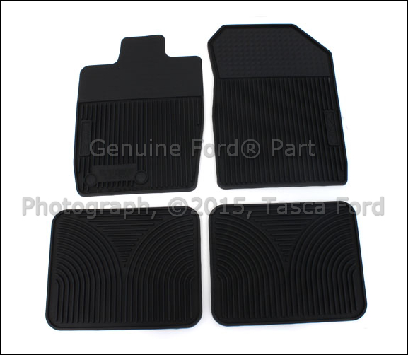 BRAND NEW OEM BLACK ALL WEATHER VINYL RUBBER FLOOR MATS 20102012
