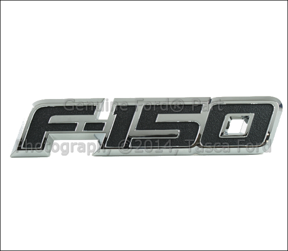 NEW OEM LEFT SIDE LH FRONT FENDER F150 BADGE EMBLEM 20132014 FORD F150