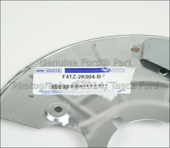 BRAND NEW OEM RH FRONT DISC BRAKE ROTOR SHIELD 19941996 FORD F150