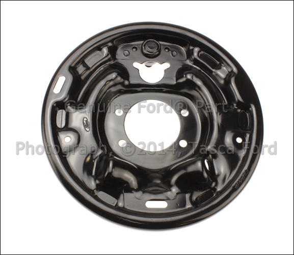 NEW GENUINE FORD OEM LH LEFT DRIVER SIDE DRUM BRAKE BACKING PLATE 2004
