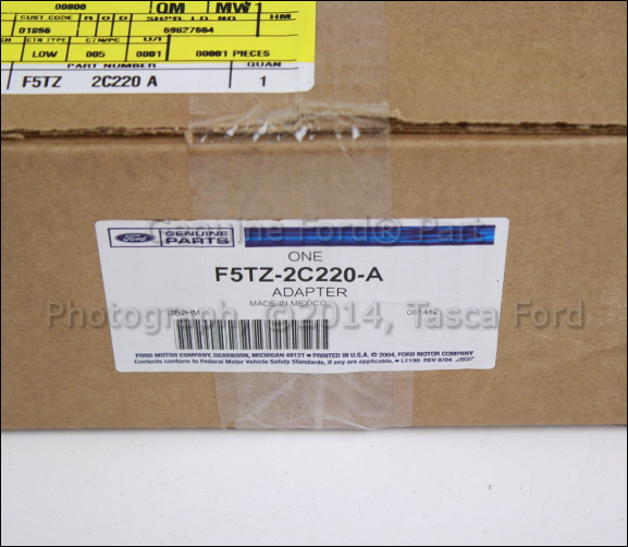 NEW FORD MERCURY OEM RH SIDE REAR BRAKE CALIPER MOUNT ADAPTER #F5TZ-2C220-A