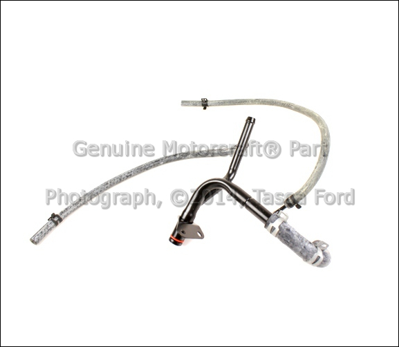 BRAND NEW OEM HEATER WATER OUTLET TUBE 1998 FORD E150 E250 F150 F250 4