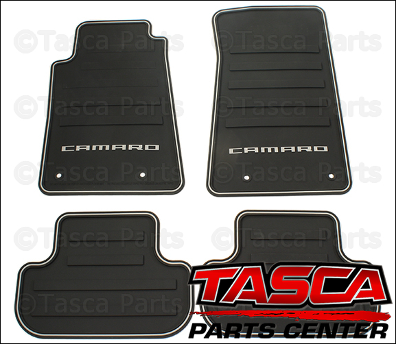 NEW OEM ALL WEATHER BLACK RUBBER FLOOR MATS 20102015 CHEVY CHEVROLET