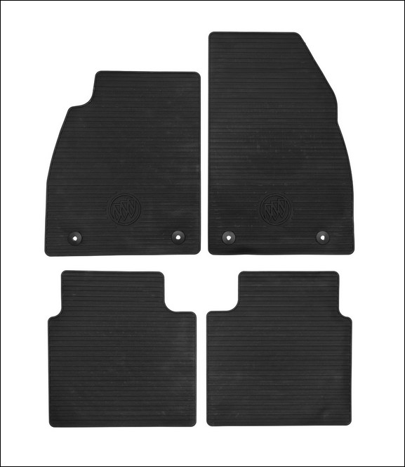 NEW-GENUINE-OEM-GM-ACCESSORY-FRONT-REAR-ALL-WEATHER-FLOOR-MATS-13-16-LACROSSE