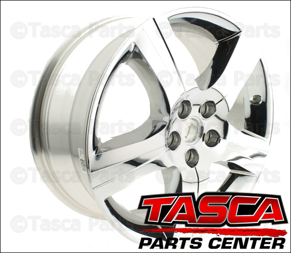 NEW OEM GM 18" X 7" 5 SPOKE 5 LUG ALUMINUM WHEEL RIM 20102012