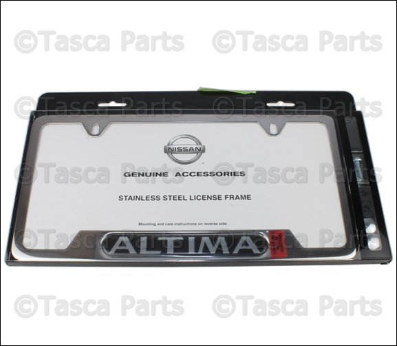 Oem nissan license plate frame #5