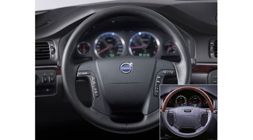 Brand New Beige Steering Wheel w RTI Volvo S80 V70 30741605