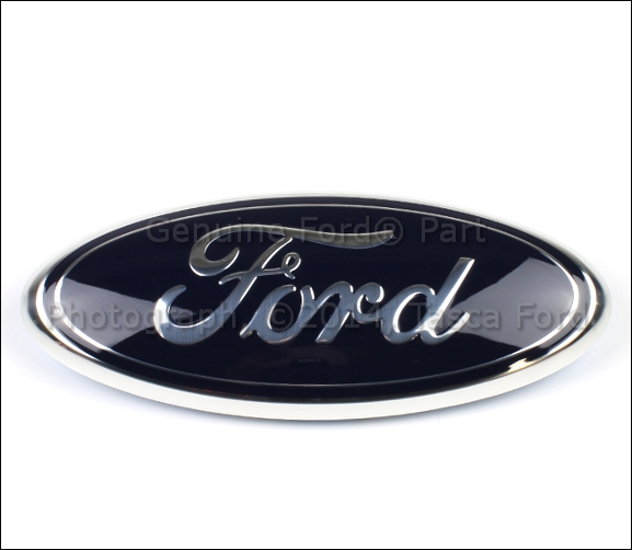 Ford front emblem sticker #4