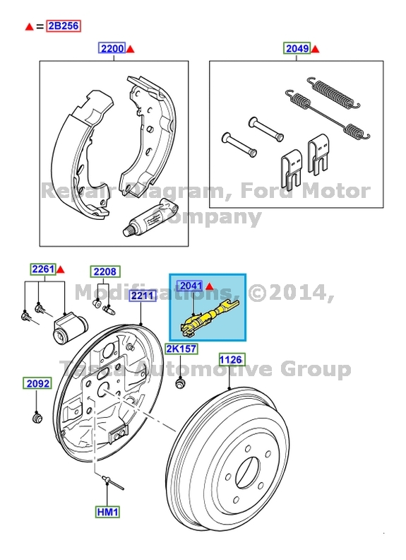 Ford transit connect rear brakes #7