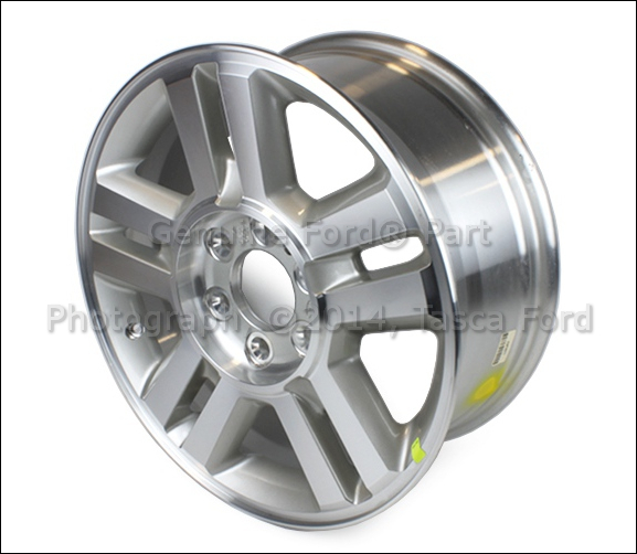 Polished aluminum wheels ford f150 #4