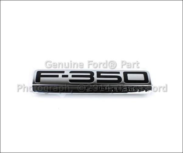 Ford f350 tailgate emblems #2