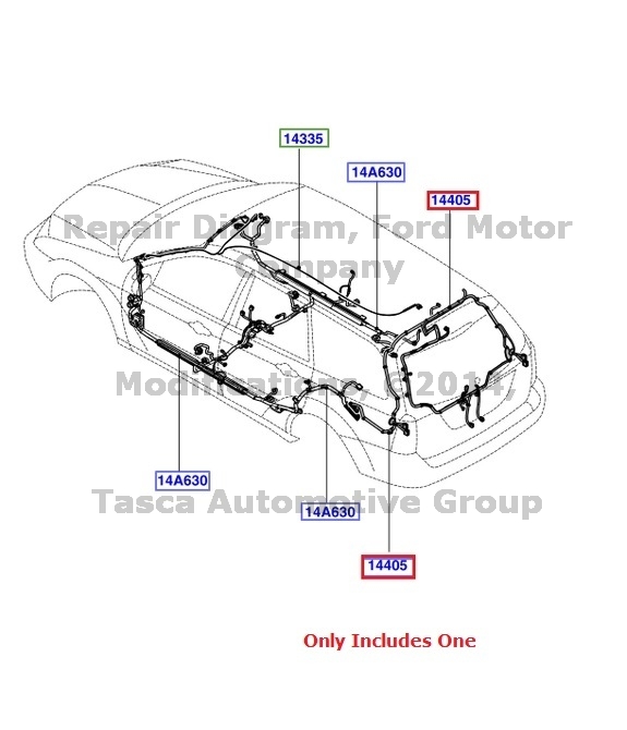 Wiring harness for 2005 ford focus #3