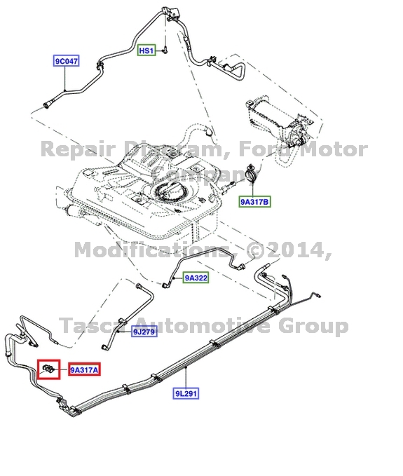 2005 Ford focus fuel filter clips #3