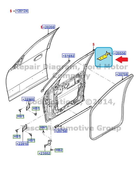 Ford excursion rear door seal #7