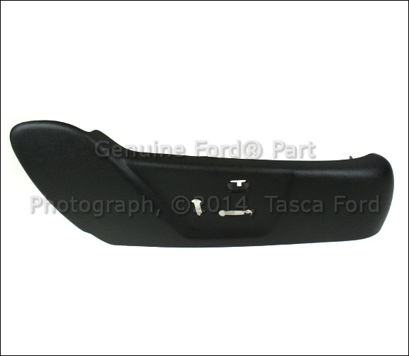 New RH Front Seat Cushion Valance Charcoal Black 2006 Lincoln Navigator