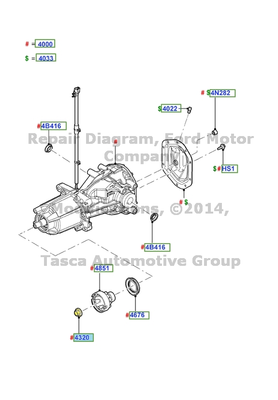 2005 Ford escape rear differential noise