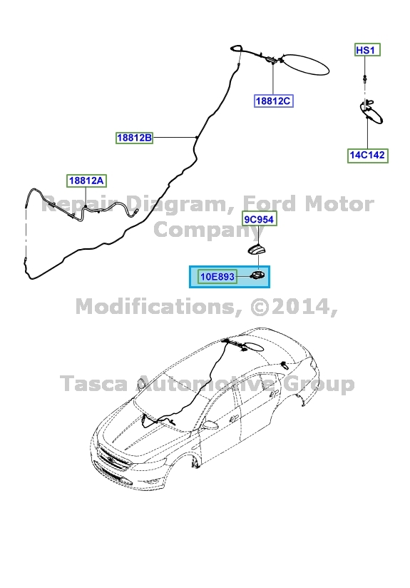 Ford factory gps antenna #4