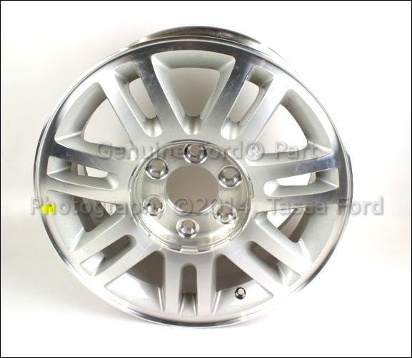 Polished aluminum wheels ford f150 #8