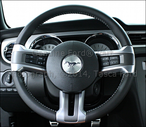 2013 Ford mustang steering wheel cover #2