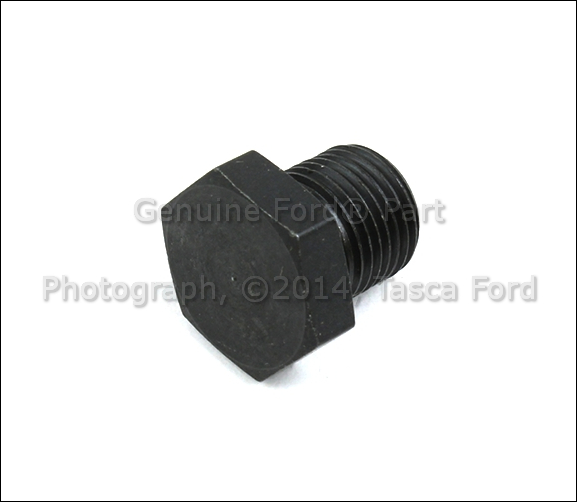 Ford 6.7 diesel oil drain plug #5