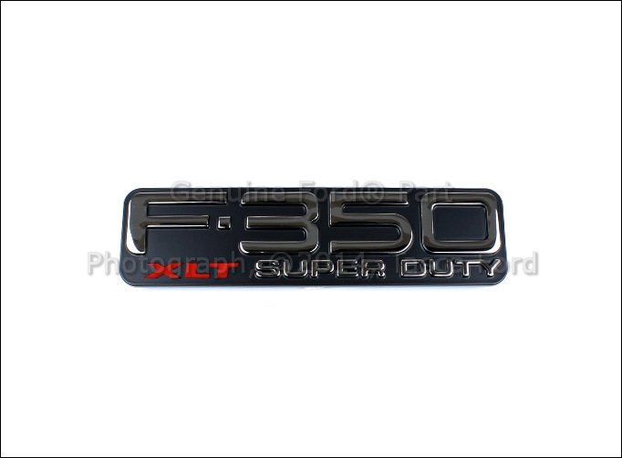 Ford f-350 fender emblems #7