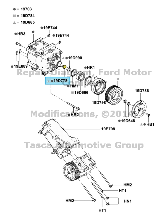 Replacing ac compressor ford ranger #3