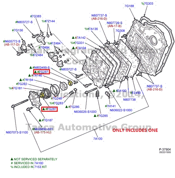 2004 Ford freestar transmission parts #4