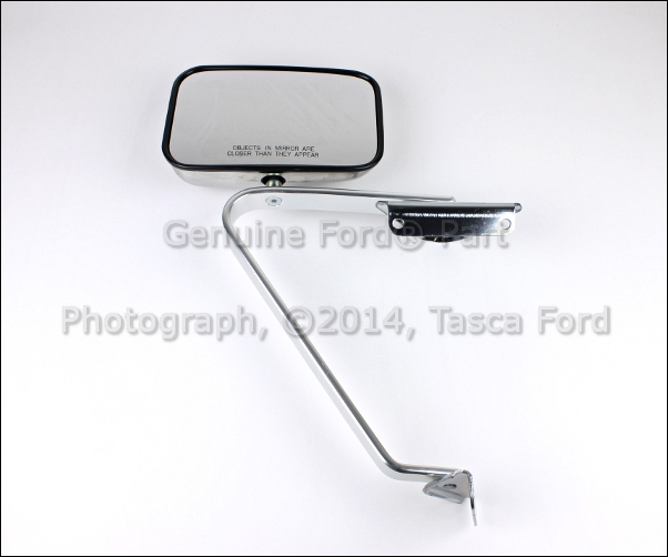   title new ford oem rh side swing lock top mounted low profile mirror