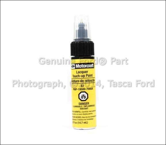   OEM MOTORCRAFT FORD TOUCH UP PAINT ZINK YELLOW COLOR CODE (B7)  
