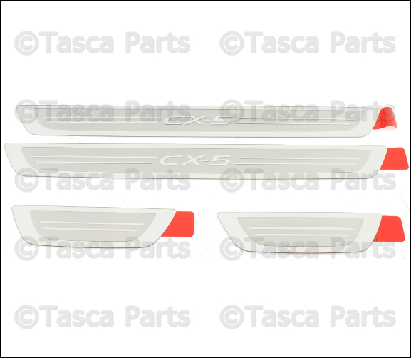 Details About Brand New Oem Stainless Steel Door Sill Trim Plate Set 2013 2014 Mazda Cx 5